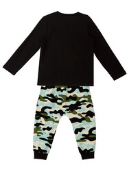 Shark Camo Boy T-shirt&Pants Set - Thumbnail