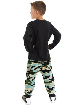 Shark Camo Boy T-shirt&Pants Set - 2