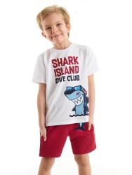 Shark Club Erkek Çocuk T-shirt Şort Takım - 1