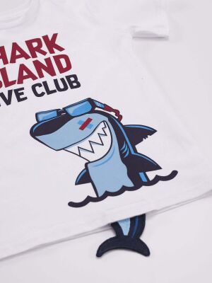 Shark Club Erkek Çocuk T-shirt Şort Takım - 5