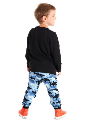 Shark Party Baggy Pants Set - 2