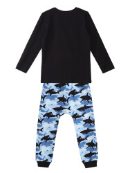 Shark Party Baggy Pants Set - 4