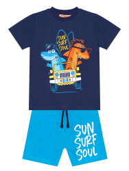 Shark Surf Boy T-shirt&Shorts Set - 3