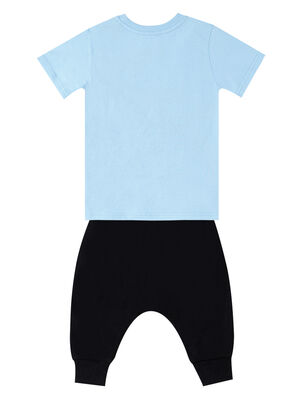 Shark'n Roll Boy T-shirt&Capri Pants Set