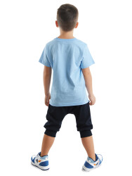 Shark'n Roll Boy T-shirt&Capri Pants Set - 2