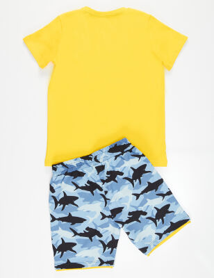 Sharks Boy Shorts Set - 4