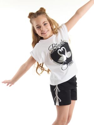 Silver Swans Girl Crop-top&Shorts Set - 1