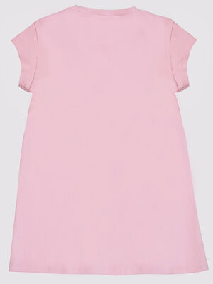 Silver Unicorn Pink Girl Dress - 4