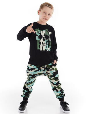 Skate Camo Boy T-shirt&Pants Set - 1