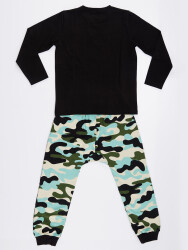 Skate Camo Boy T-shirt&Pants Set - 4