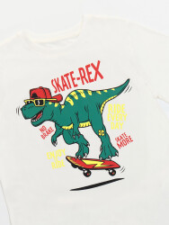 Skate-Rex Boy T-shirt&Pants Set - 5