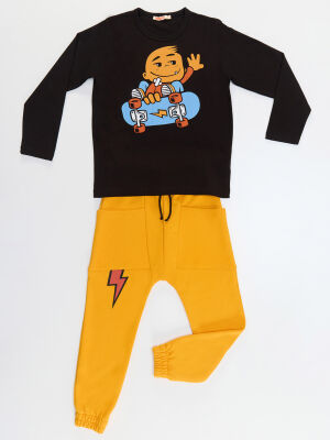 Skate Thunder Boy T-shirt&Pants Set - 3