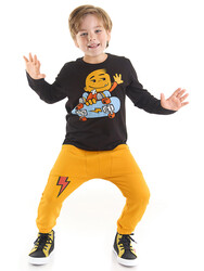 Skate Thunder Erkek Çocuk T-shirt Pantolon Takım - Thumbnail