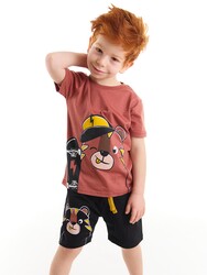 Skater Boy T-shirt&Shorts Set - Thumbnail