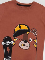 Skater Boy T-shirt&Shorts Set - Thumbnail