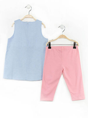 Sleepy Blue Tunic Set - 3