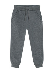 Slim Fit Unisex Grey Joggers - 1