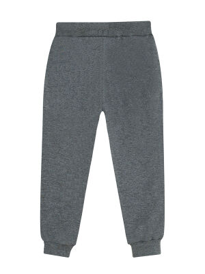 Slim Fit Unisex Grey Joggers - 4