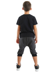 Space Rocket Boy T-shirt&Capri Pants Set - 2