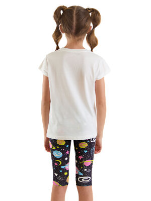 Space Unicorn Girl T-shirt&Leggings Set - 2