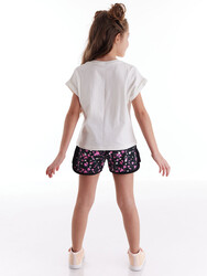 Splash Girl Crop Top&Shorts Set - Thumbnail