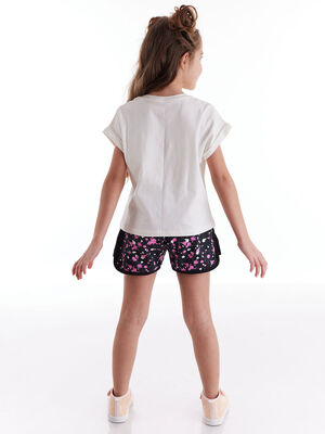 Splash Girl Crop Top&Shorts Set