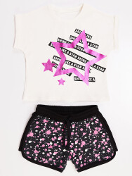 Splash Girl Crop Top&Shorts Set - 3