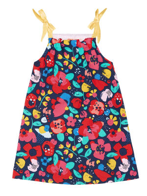 Spring Flowers Girl Dress - 3