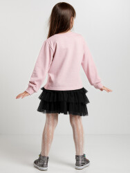 Star Glasses Tulle Girl Skirt Set - 2