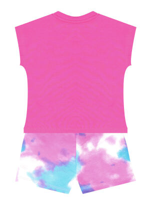 Star Tie-Dye Girl T-shirt&Shorts Set - 4