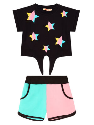 Stars Girl T-shirt&Shorts Set - 3