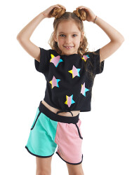 Stars Girl T-shirt&Shorts Set - 1