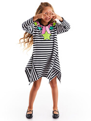 Stars Stripe Kız Çocuk Elbise - Thumbnail