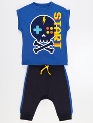 Start Boy T-shirt&Capri Pants Set - 3