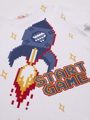 Start Game Boy T-shirt&Shorts Set