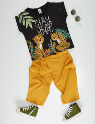 Stay Leo Girl Capri Set - 3