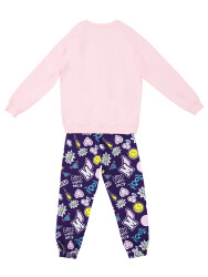 Sticker Girl Pink Tracksuit - 4