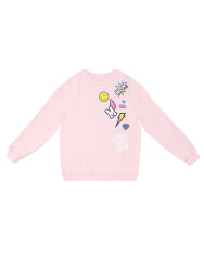 Sticker Girl Pink Tracksuit - 5