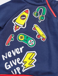 Stickers Boy Sweatshirt - 5