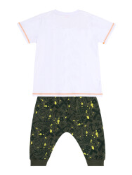 Street Skate Boy T-shirt&Capri Pants Set - 4