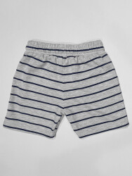 Striped Boy Cotton Shorts - 2