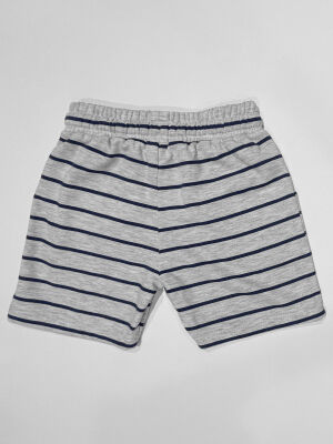 Striped Boy Cotton Shorts - 2