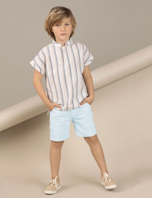 Striped Boy Shirt - 1