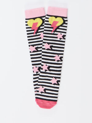 Striped Girl Socks - 3