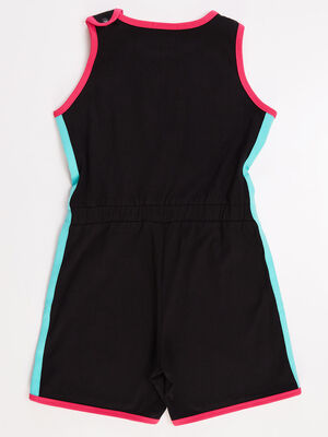 Summer Black Girl Overall - 4