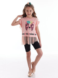 Summer Leo Girl Tunic&Leggings Set - 1