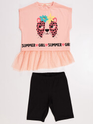 Summer Leo Girl Tunic&Leggings Set - 3