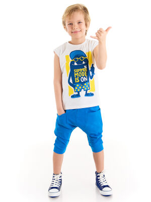 Summer Mode Boy T-shirt&Harem Pants Set - 1