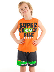 Super Croco Boy T-shirt&Shorts Set - 1