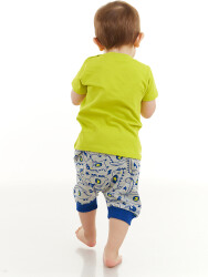 Super Dino Baby Boy T-shirt&Harem Pants Set - 2